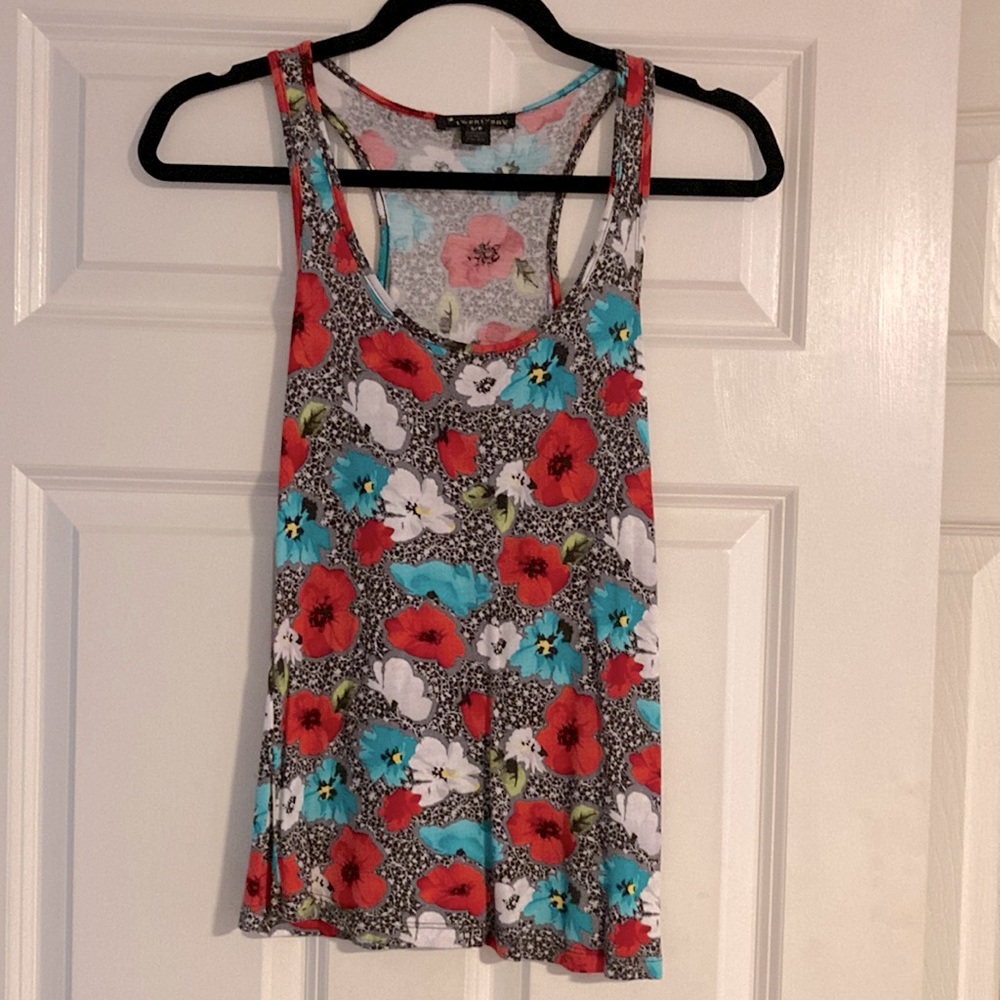 Forever 21 Floral Tank